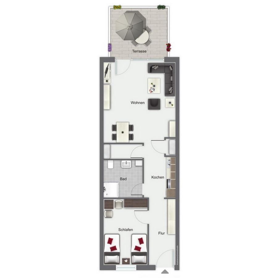 Feriendorf Papillon Wohnung 02-3 Boltenhagen  Eksteriør billede